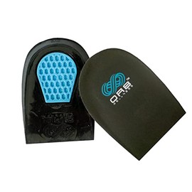 Plantar Fasciitis Achilles Tendonitis Gel Heel Shock Pad Insert. Supports Heel. Shock Absorbing Insole Comfort Cushion. (Large 7-11)