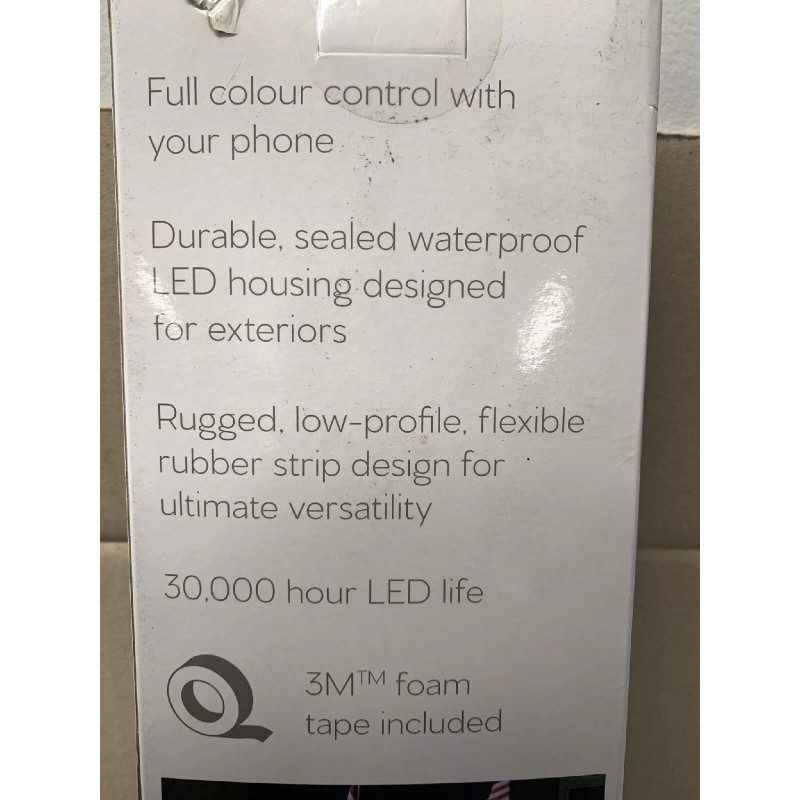 Alpena 77048 UnderGlowz RGB LED Smart Light Strip Kit, 136",