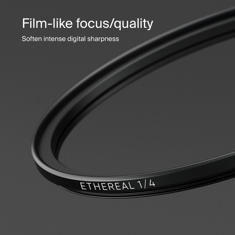 Urth 72mm Magnetic Ethereal Black Mist ¼ Diffusion Lens Filter