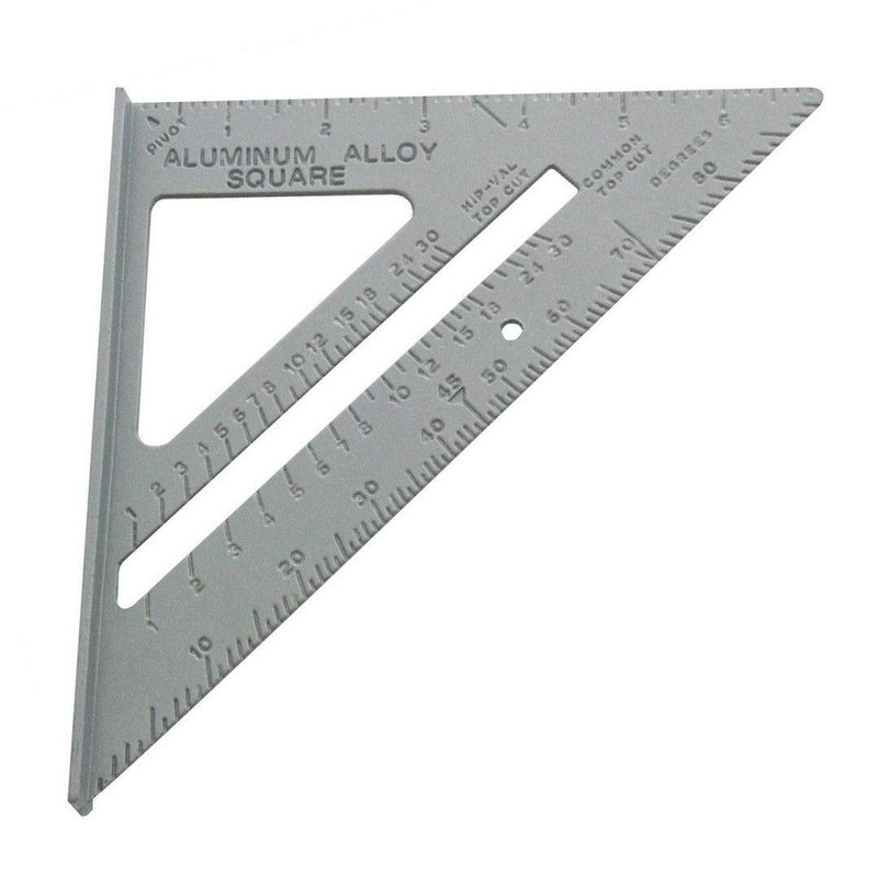 New 7" Aluminum Roofing Roofer Square Carpenters Wood Working 7