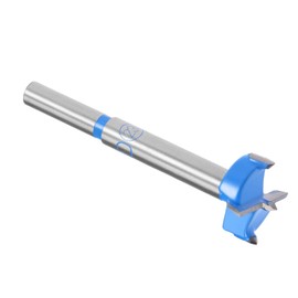 Kozelo Forstner Twist Drill Bit - [23 mm] Tungsten Robust Metal Drill Opener for Wood Furniture Hinge Woodworking Use Round Shank Dark Blue