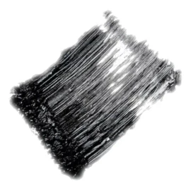 Máscara de pestañas Ere Perez de Almendras waterproof 10ml color negro 1 unidad