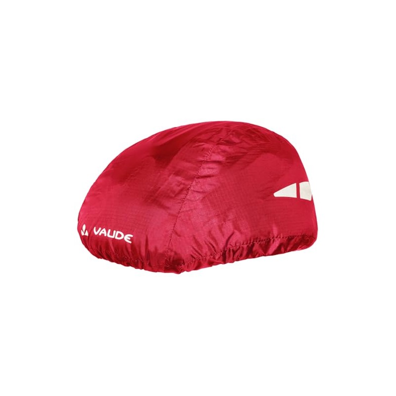 VAUDE Helmet Raincover Rain Hat, Red, One Size