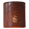 Chisel Sconce Light in Rustic Tin, wired