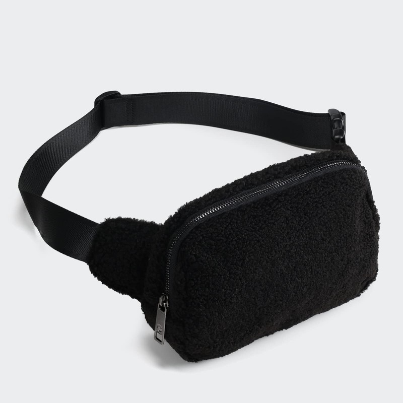 Pander Large 2L Fanny Pack Everywhere Fleece Belt Bag for