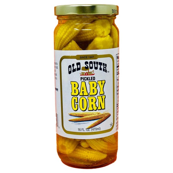 Old South Pickled Baby Corn - 16 fl oz - (Pack of 1)