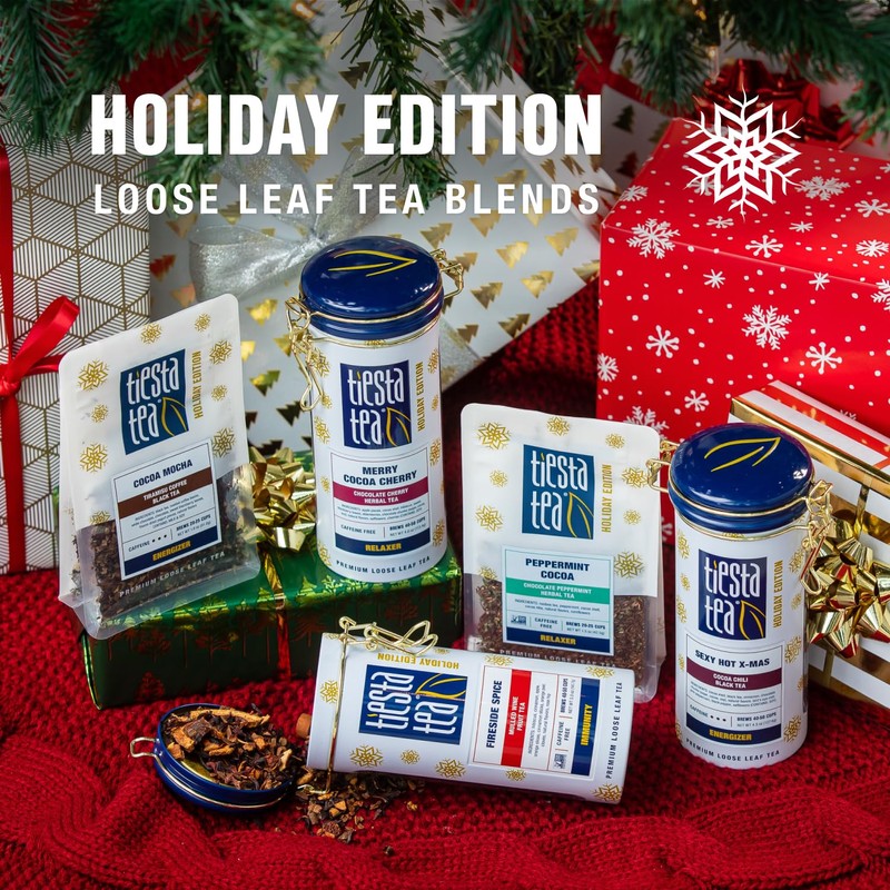 Tiesta Tea - Fireside Spice, Loose Leaf, Mulled Wine Herbal