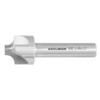 Accusize Industrial Tools Hss Corner Roudning End Mill, 1/4'' Radius,