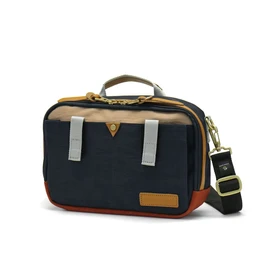 Masterpiece link 02347-v2-075B Men's Shoulder Bag, Navy B, Free Size