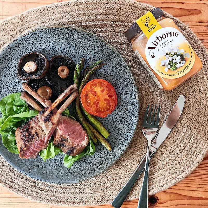 Airborne (New Zealand) Thyme Honey 500g / 1.1lbs