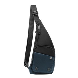 Long Keeper Sling Chest Bag - Slim Sling Backpack for Men Women Lightweight Travel Shoulder Bag Crossbody Casual Daypack for Running Hiking Sports Outdoor