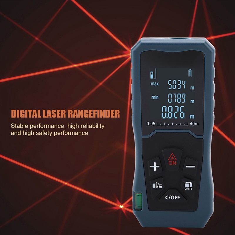 Digital Laser Rangefinder Distance Meter Laser Range Finder Tape Distance