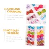 Baluue 40Pcs Hair Clips Adorable Bow Hair Accessories for Durable