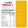 Multiblue Omega 3 Con Vitaminas 60 Cápsulas Epa Dha D3