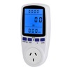240V Electricity Usage Monitor Plug Power Watt Voltage Amps Meter
