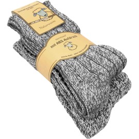 normani 2 Pairs of Super Warm ABS Stopper Norwegian Socks A Real Slipper Replacement