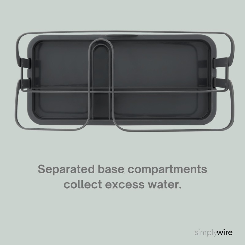 simplywire – Sink Tidy/Caddy – Retro Flat Wire Kitchen Sink