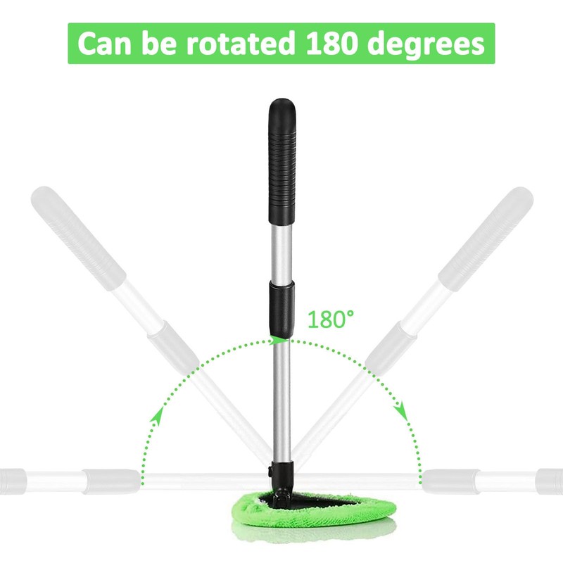 Beieverluck 3 Pieces Windshield Cleaning Tool Inside Car Window Cleaner