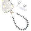 Hidden Hollow Beads Cell phone charm Wrist strap tether tab
