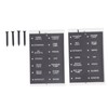Rocker Switch Panel 2 USB Port 5 Gang Rocker Switch