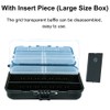 Small, Compact Fishing Tackle Box: Hooks, Lures, Baits Storage Container,