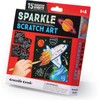 Crocodile Creek Space Sparkle Scratch Art 6 Piece Set, 1