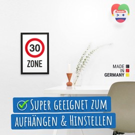 DankeDir! 30 Zone - Schild Geschenk 30. Geburtstag Geschenkidee Geburtstagsgeschenk Dreißigsten Geburtstagsdeko Partydeko Party Zubehör Geburtstagskarte