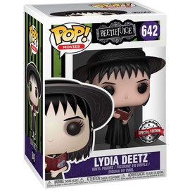 Funko Pop Movies: Lydia Deetz with Handbook Collectible Figure, Multicolor