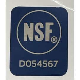NSF 3X NSF Sticker Decal National Sanitation Foundation Restaurant Electrical Safety
