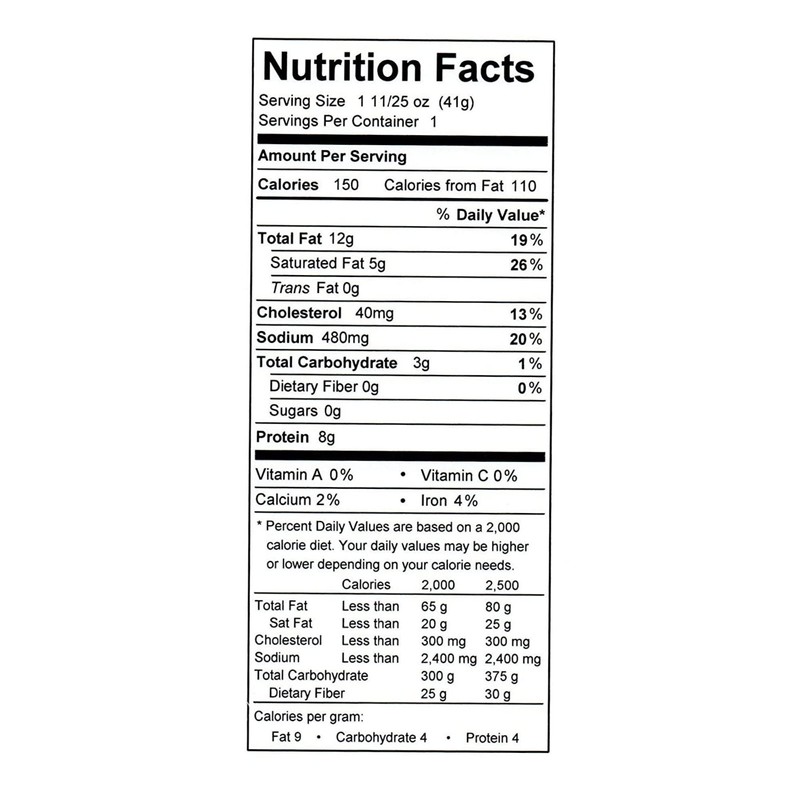 Tillamook Country Smoker Real Hardwood Smoked Sausages, Original, 1.44 Ounce,