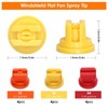 Metal Sprayer Boom Wand with 3 Flow Rate Nozzles -Wide-Coverage
