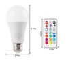 Vgogfly RGB Led Light Bulbs 10W Color Changing Light Bulb
