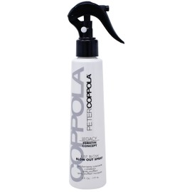 Peter Coppola Keratin Concept Just Blow – Blow Dry Spray – 6 oz – Heat Protectant Spray for Hair – Reduces Blow Dry Time, Smoothes and Straightens all Hair Types - Conditions and Adds Shine