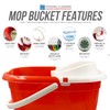 Colour Coded Mop Buckets − 12L Mop Bucket with Wringer