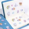 Cute Stickers,6PCS Puffy Stickers with Dog,Kitten,Rabbit,Bear,Bird,Dinosaur