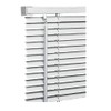 White Colour - PVC Plain window Venetian Blinds - 25mm