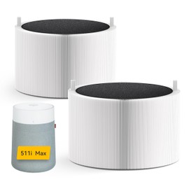 Togameoy 2 Pack 511i Max Replacement Filter Compatible with BLUEAIR Blue Pure 511i Max Air Puri-fier, Compare to Part #F5MAX (White)