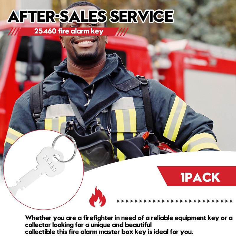 Honkador 25460 Fire Alarm Panel Key, Alarm Box Key for