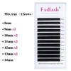 Easy Fan 0.05 mm-L-Mix 8–14 Self-Fanning Eyelashes, Volume Eyelashes, 0.05