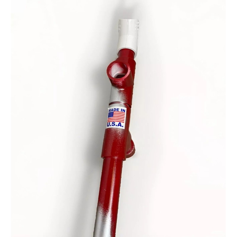 PVC Creations Marshmallow Shooter Red & Grey PVC Marshmallow Shoots