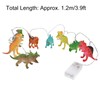 8 LED Dinosaur String Lights Battery Operated String Lights Children