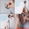 Cookie Scoop Set 3 PCS, with Trigger Large-Medium-Small Size for