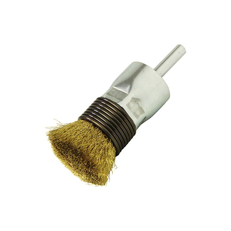 SK11 (SK11) Shaft Diameter 6mm Cylindrical Brass Brush with Shaft