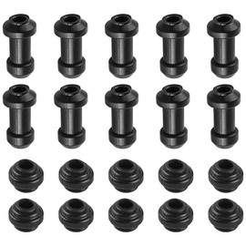 VOANZO 10 Set Motorcycle Disc Brake Caliper Dust Cover Universal Long and Short Rubber Protection for Optimal Brake Performance