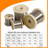TIHONORI Ni99.99% High Purity Nickel Wire, Research Grade N4N6 Nickel