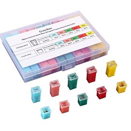 30-Piece Automotive Fuse Assortment Kit for Cars and Trucks