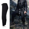 Men's Ankle Banded Pants Medieval Viking Navigator Pirate Costume Trousers