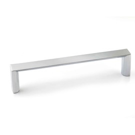 Richelieu Hardware BP56325160174 Mégantic Collection 6 5/16-inch (160 mm) Center-to-Center Matte Chrome Modern Cabinet and Drawer Pull Handle for Kitchen, Bathroom, and Furniture