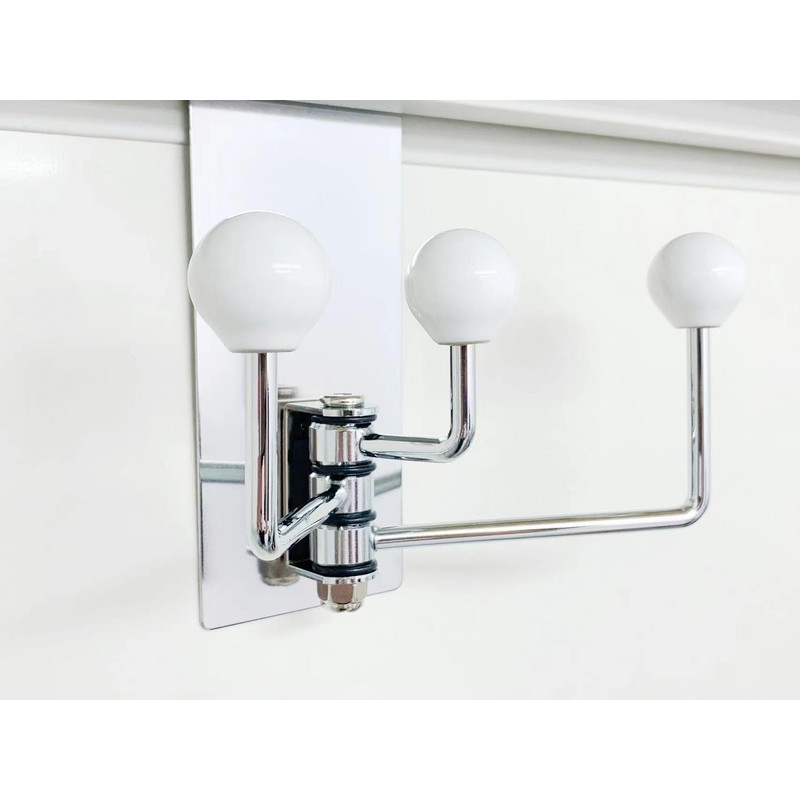 ASPECT Over The Door Hooks Hanger with 3 Ceramic Rotating