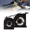 For MSI GS66 Cooling Fan 4pin Connector Aluminum Alloy Easy